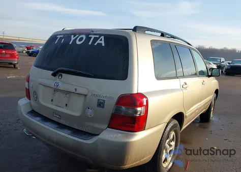 2006 Toyota Highlander from USA, damaged, VIN JTEGD21A360148430